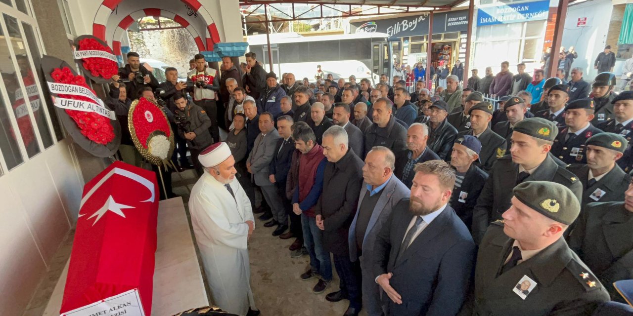 Kore Gazisi Mehmet Alkan Son Yolculuğuna Uğurlandı