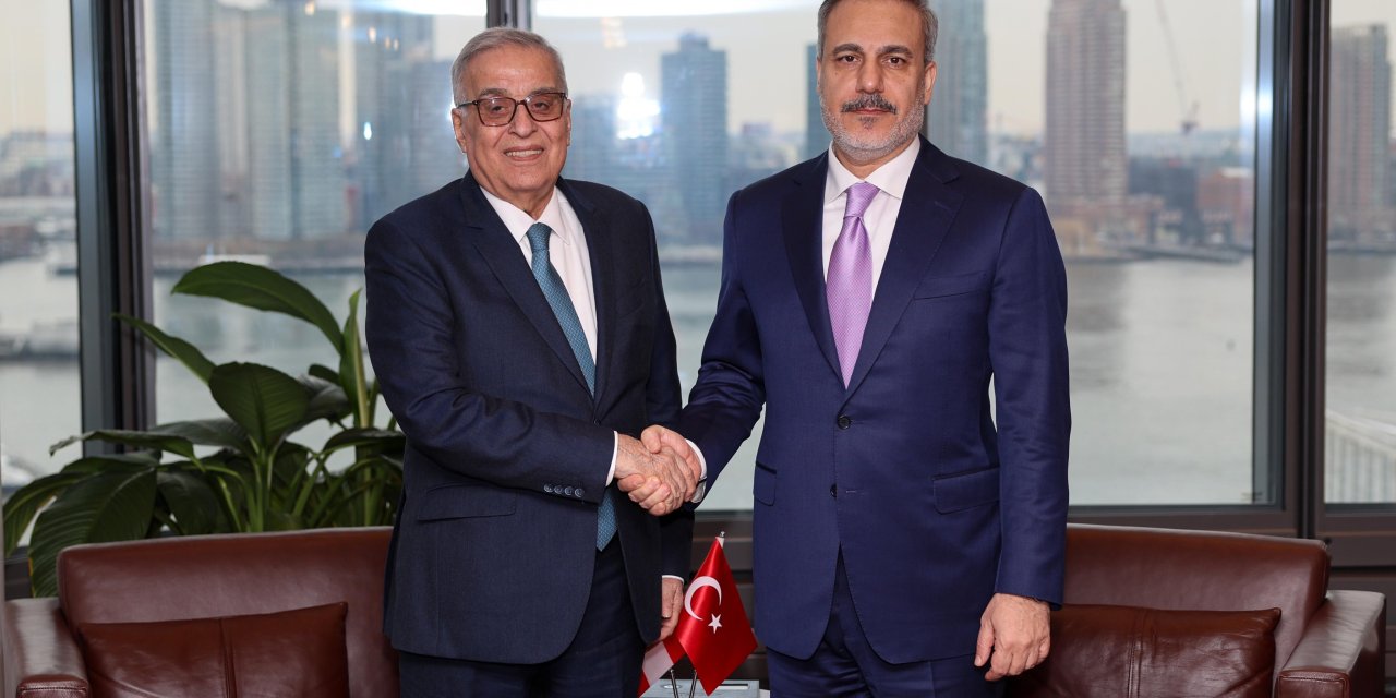 Bakan Fidan, Lübnan Dışişleri Ve Göçmenler Bakanı Buhabib'le Görüştü