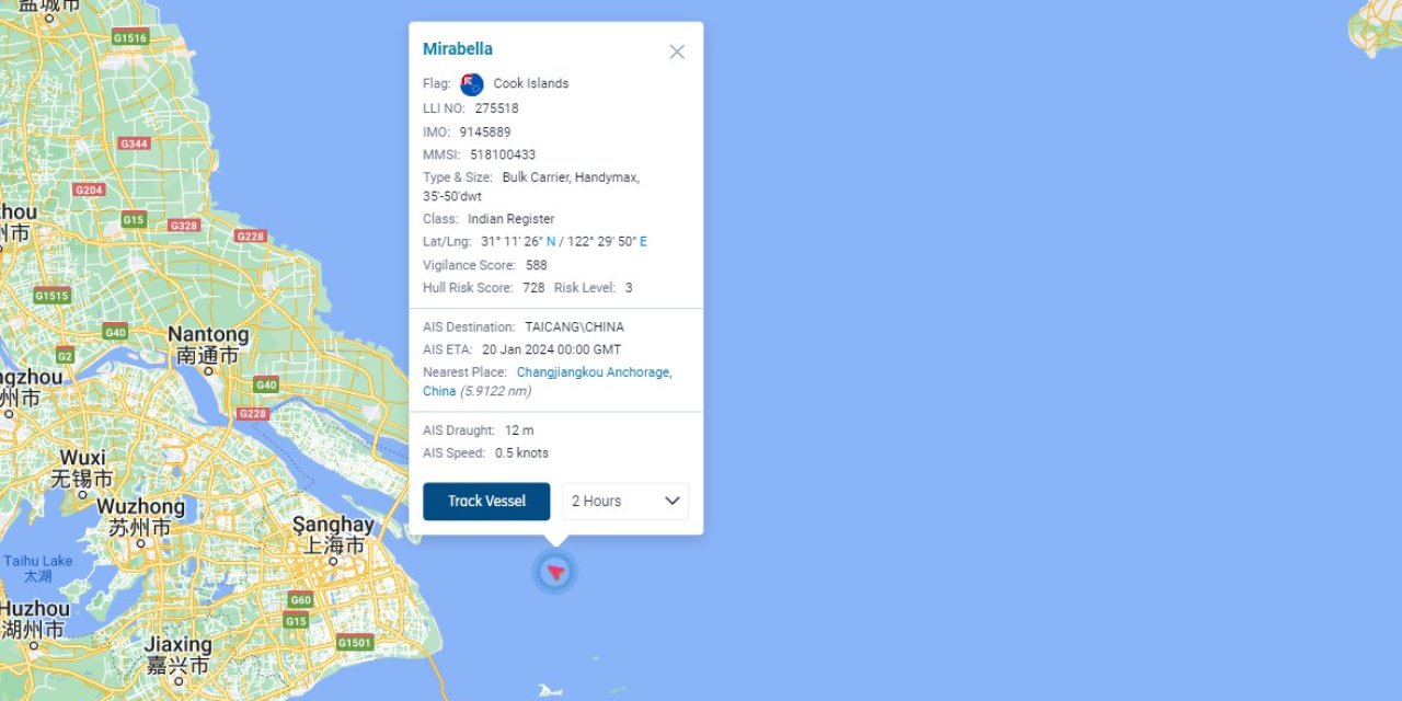 Şanghay Açıklarında Türk Denizcilerin Bulunduğu Gemi Battı, 21 Denizci Kurtarıldı