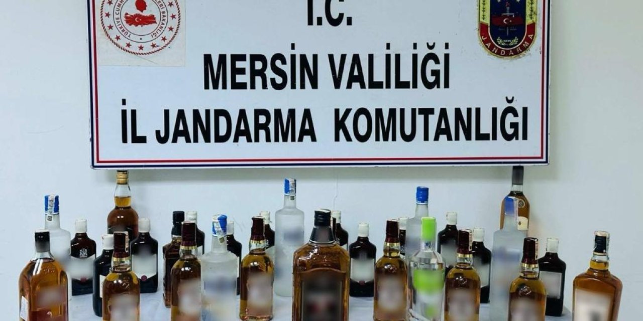 Mersin'de 'Kaçak İçki' Operasyonunda 3 Gözaltı