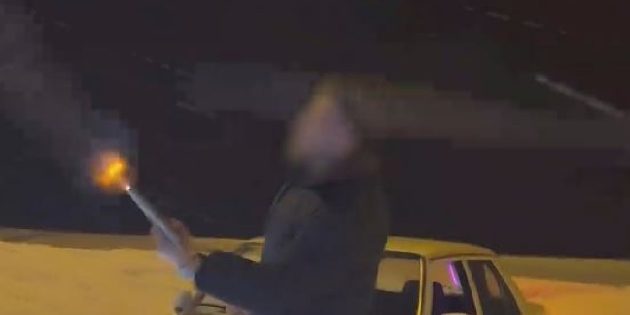 Havaya Ateş Açıp, Sosyal Medyada Paylaşan Sürücüye 16 Bin 644 Lira Ceza