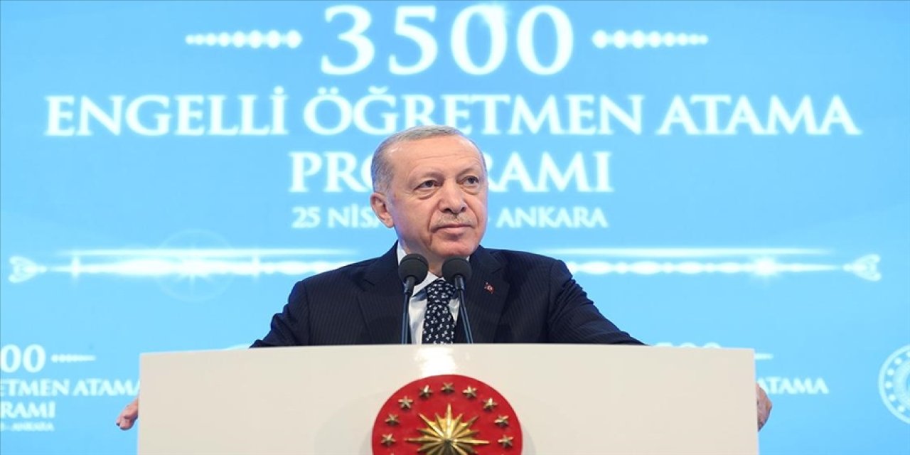 Cumhurbaşkanı Erdoğan: Her iyileştirmeden öğretmenlerimiz de yararlanmaya devam edecek