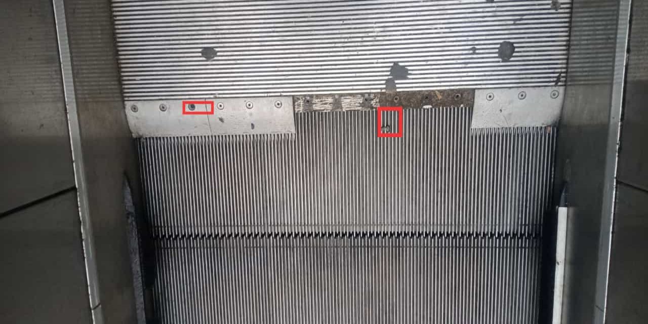 Esenler'de Metro İstasyonunun Yürüyen Merdivenleri Parçalandı