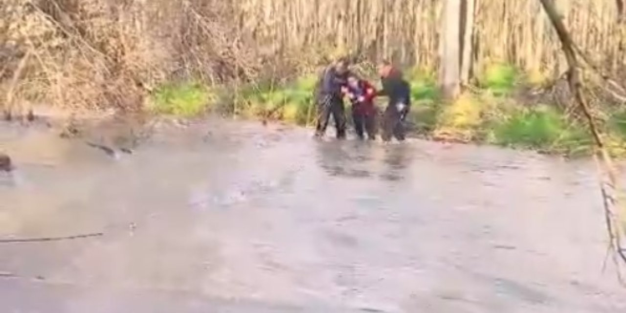 Dicle Nehri’ne Düşen Kadın, Ekipler Tarafından Kurtarıldı