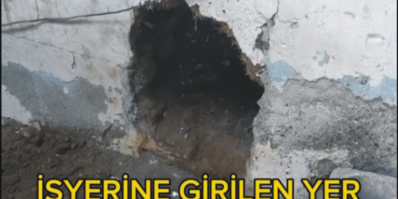 Duvarını Kırdıkları İş Yerinden 1 Milyon Liralık Hırsızlığa 2 Tutuklama