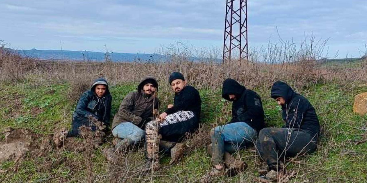 Edirne'de 21 Kaçak Göçmen Yakalandı