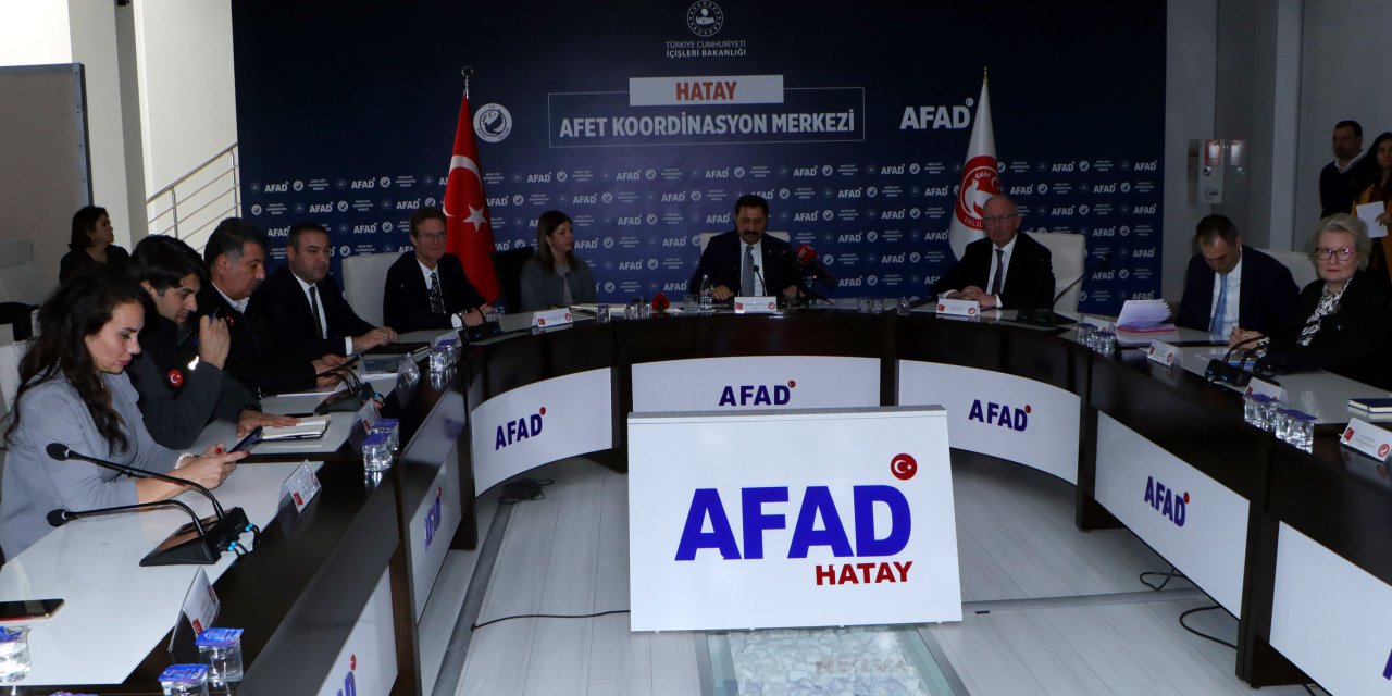Ab Türkiye Delegasyonu Başkanı Büyükelçi Meyer-landrut, Hatay'da