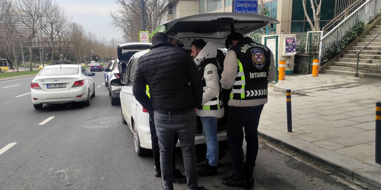 Beşiktaş'ta Kural İhlali Yapan Sürücülere Ceza Yağdı