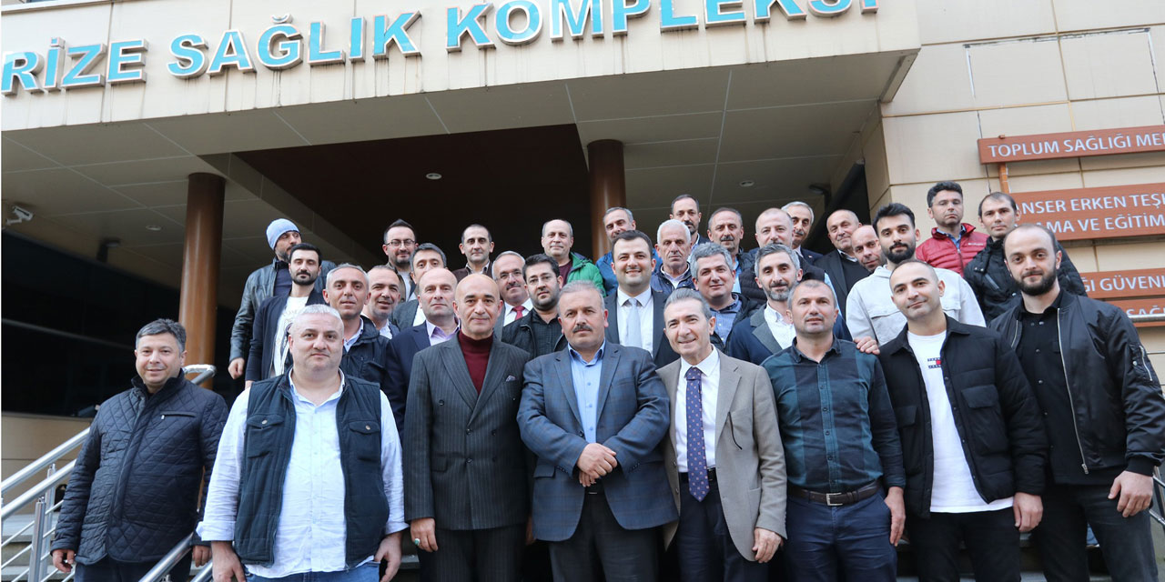 Dr. Hakan Görgülü'ye Rize’de Veda Töreni Düzenlendi