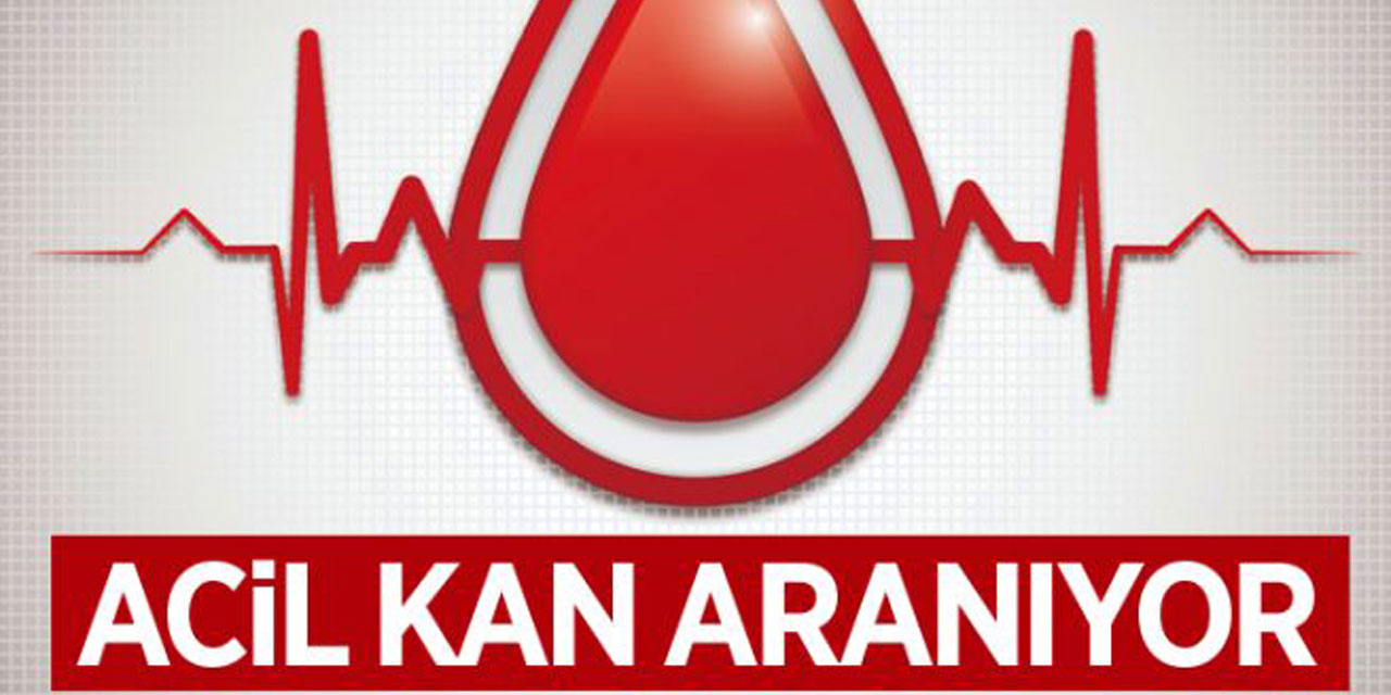 Rize'de Acil B Rh (+) Kan Aranıyor
