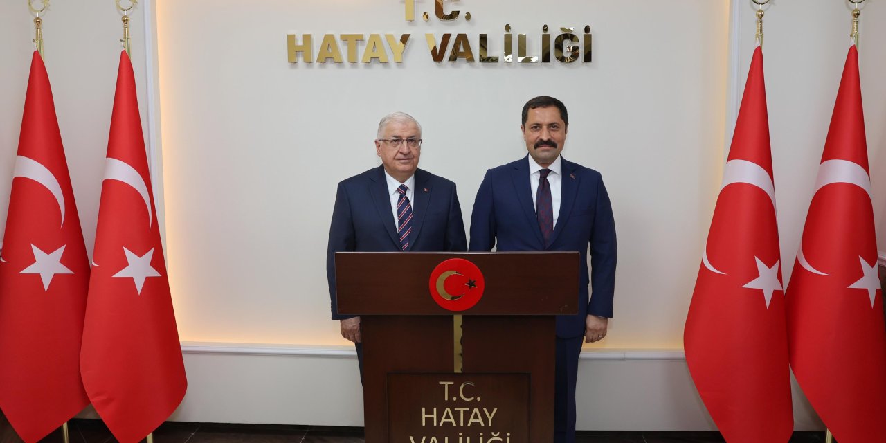 Bakan Güler, Hatay Valiliği'ni Ziyaret Etti
