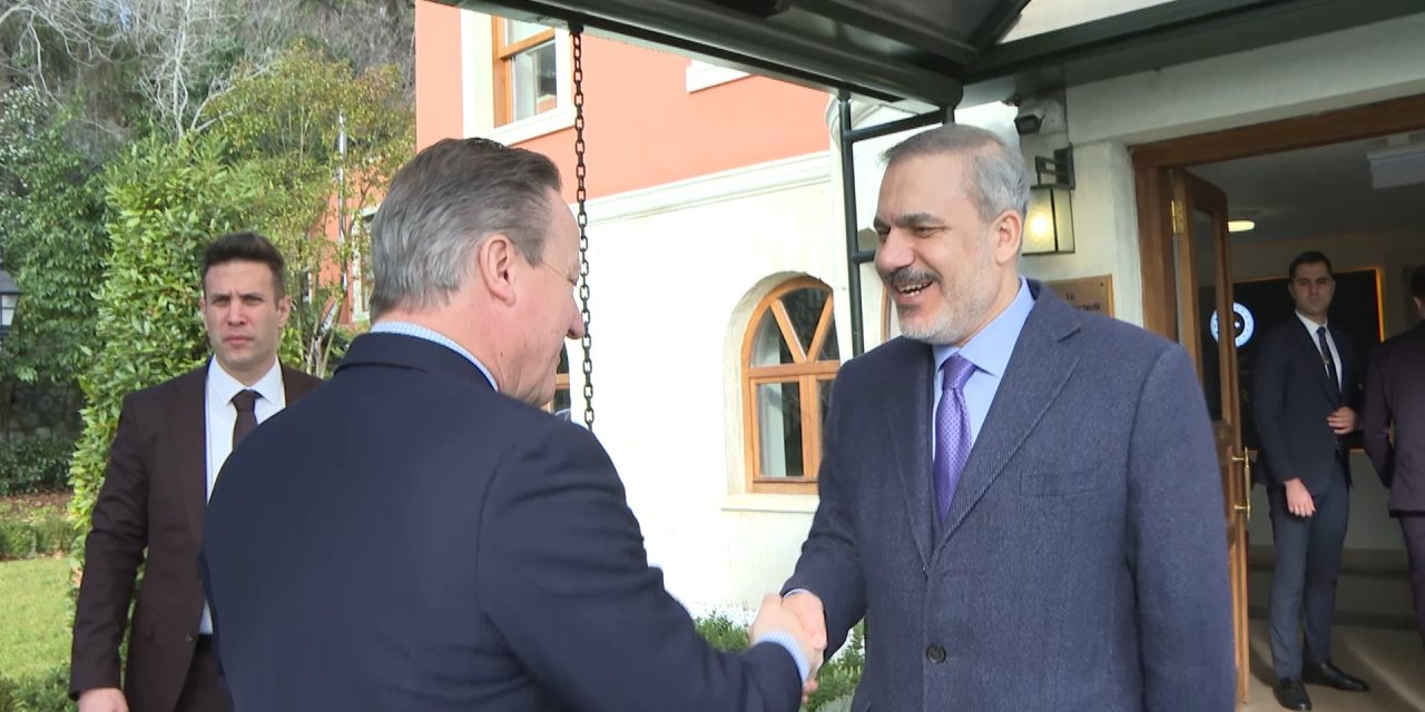 (Geniş Haber) Dışişleri Bakanı Fidan, İngiltere Dışişleri Bakanı Cameron İle Görüştü