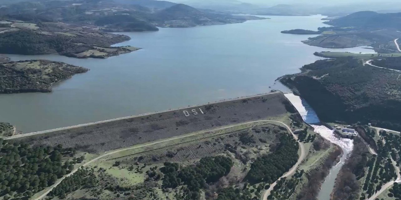 Bayramiç Barajı'nın Su Seviyesi, Yüzde 100'e Ulaştı