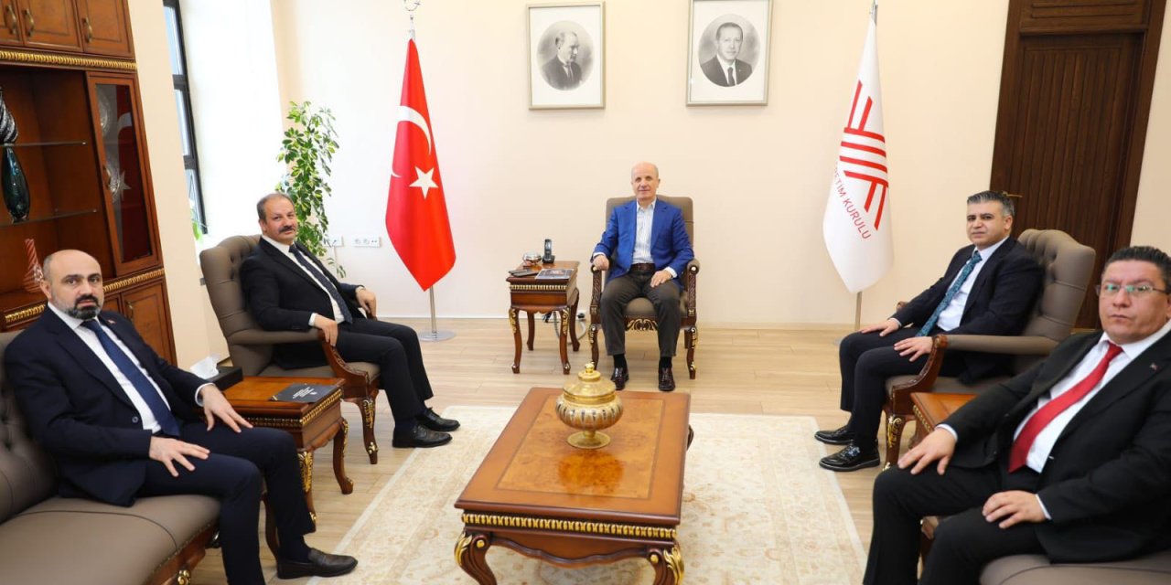 Sağlık-sen Üniversite Hastanelerinde Çalışanların Sorunlarını Yök Başkanı Özvar’a Sundu