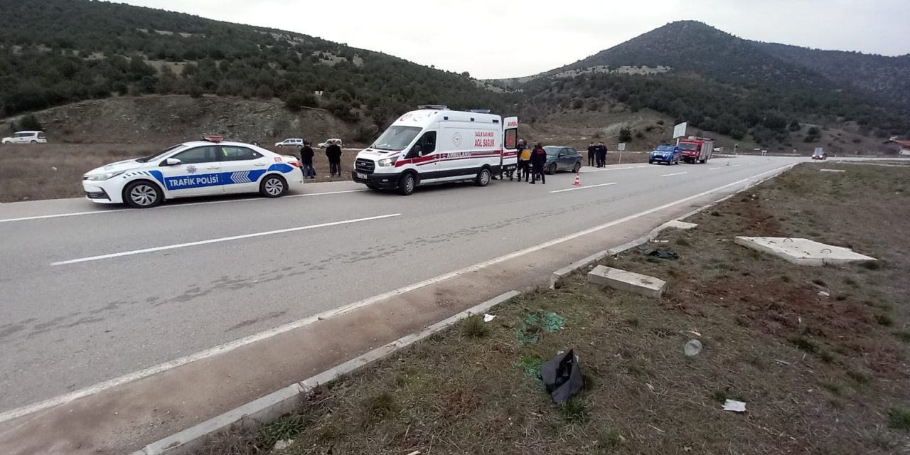 Tokat’ta Otomobil Devrildi: 3 Yaralı