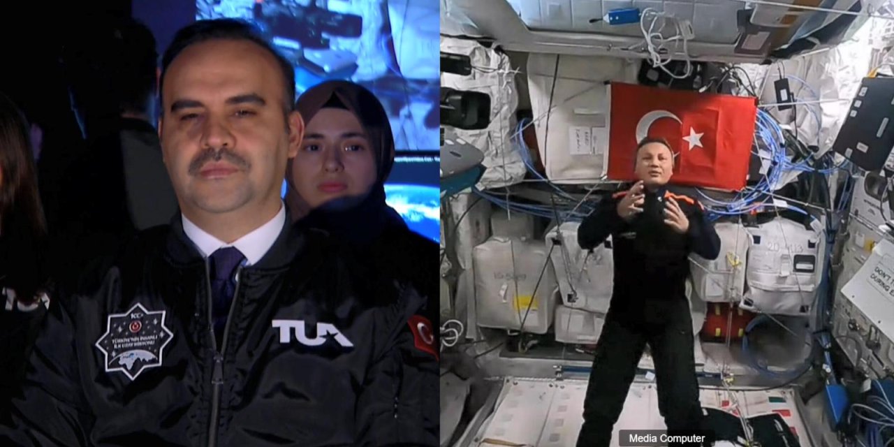 Bakan Kacır, Guhem'de Türkiye'nin İlk Astronotu Alper Gezeravcı İle Görüntülü Görüştü