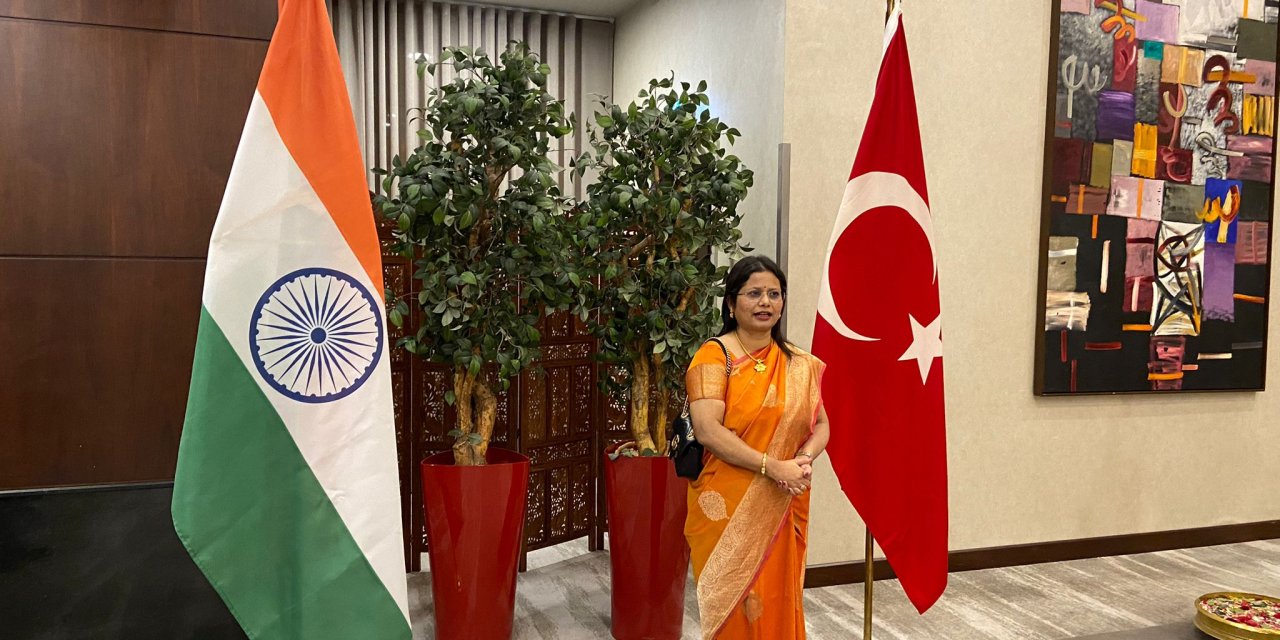 Hindistan'ın Bağımsızlığının 75'inci Yıl Dönümü Ankara'da Kutlandı