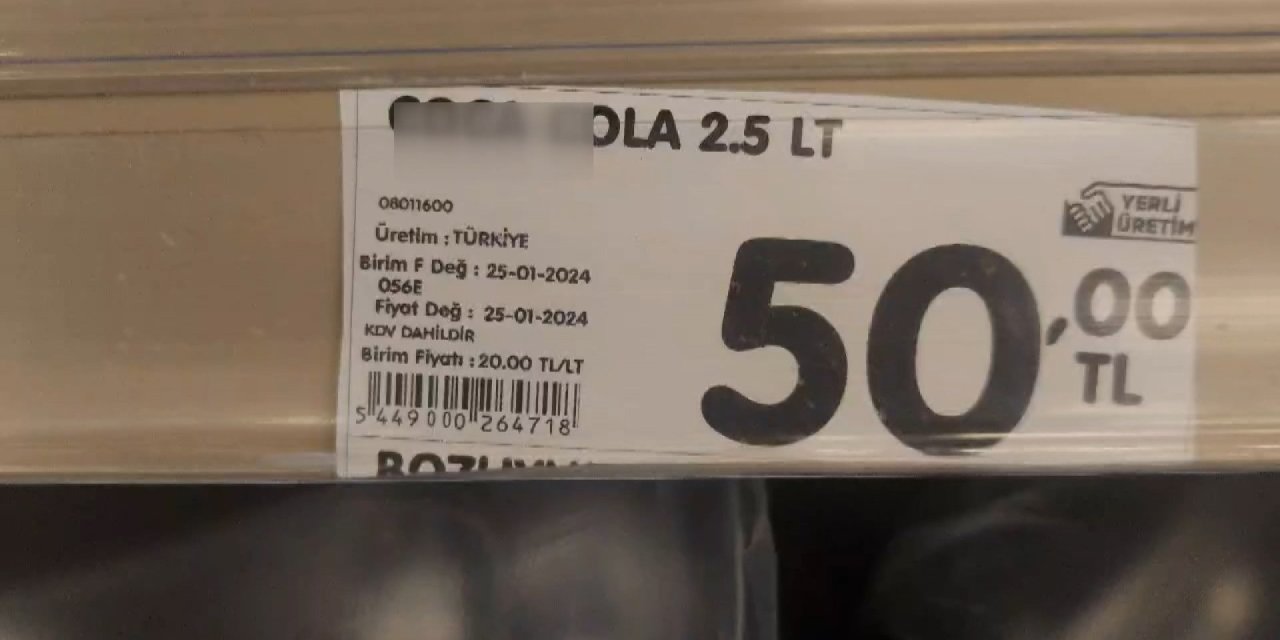 Zincir Marketlerde Yine Etiketler Değişti