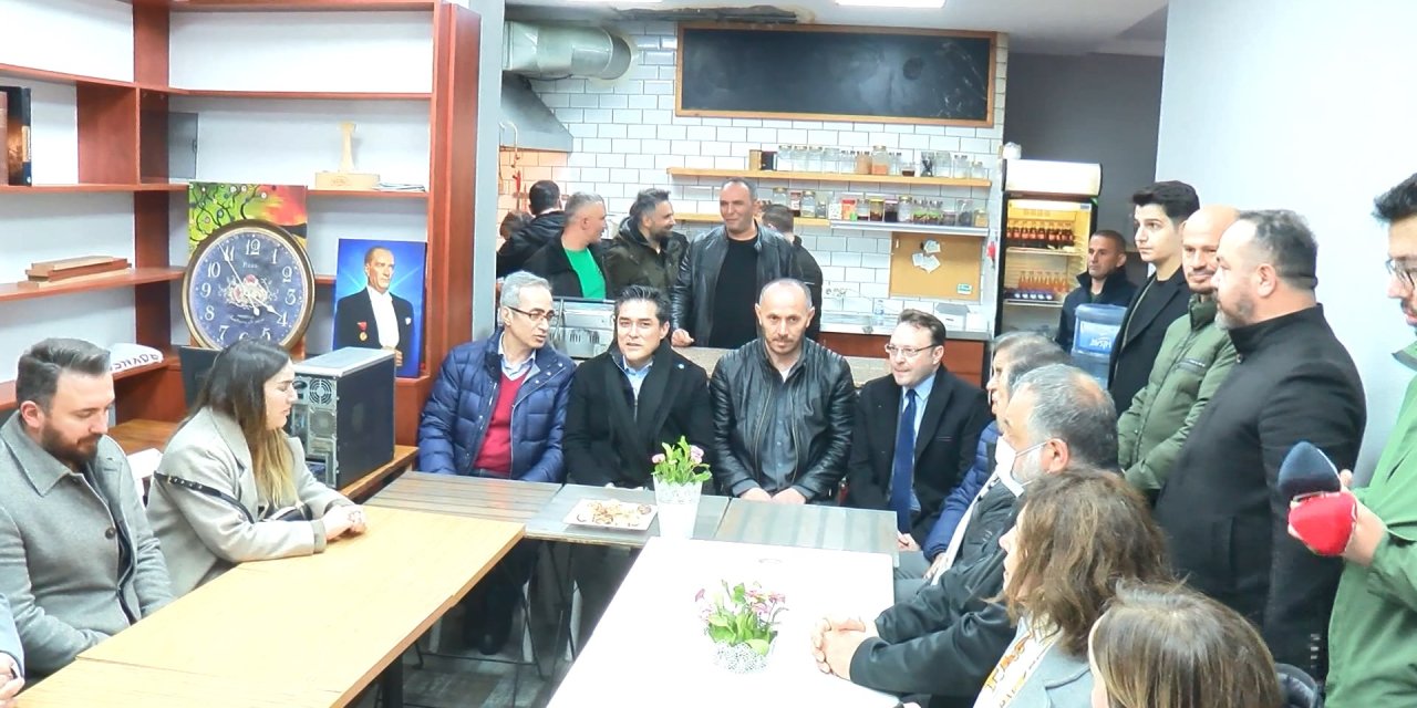 Buğra Kavuncu Sarıyer'de Esnaf Ziyaretinde Bulundu