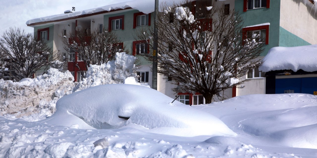 Bitlis Merkezde Kar Kalınlığı 127 Santim; 110 Köy Yolu Kapalı