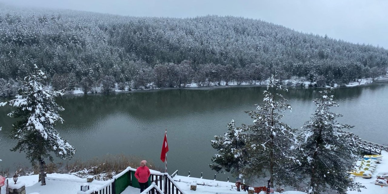 Safranbolu'da Kar Yağışı