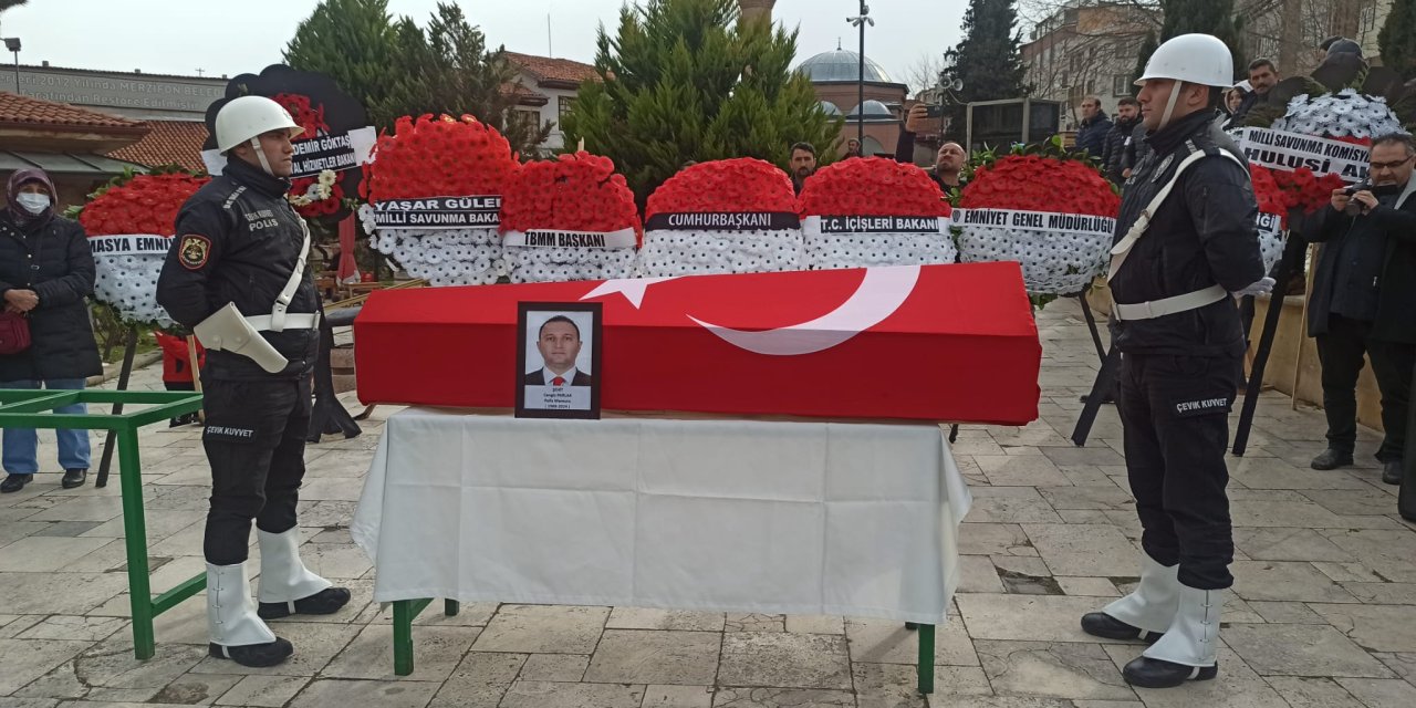 Şehit Polis Memuru, Son Yolculuğuna Uğurlandı