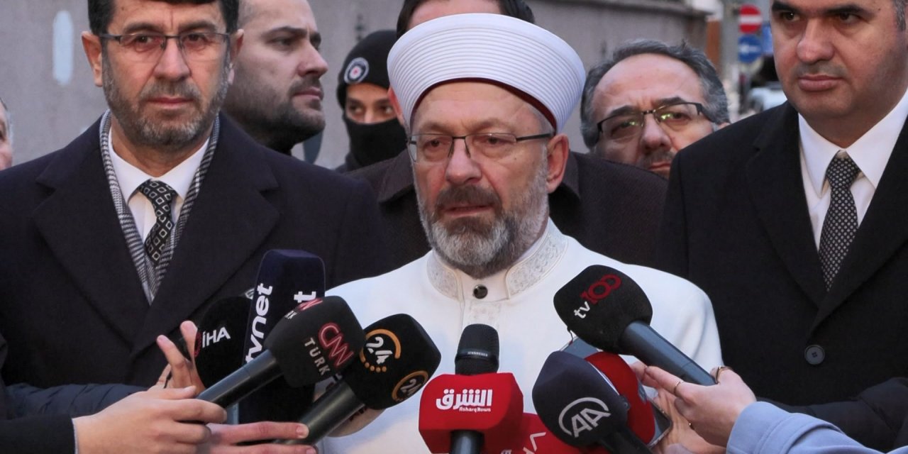 Diyanet İşleri Başkanı Erbaş: Saldırıyı Şiddetle Lanetliyorum