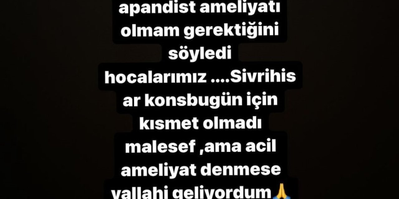 Konsere Giderken Yolda Rahatsızlanan Alişan, Bursa'da Hastaneye Kaldırıldı