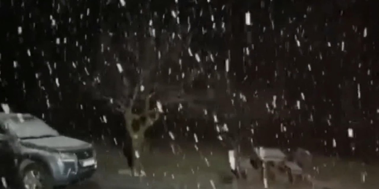 Yüksek Kesimlerde Kar Yağışı Başladı