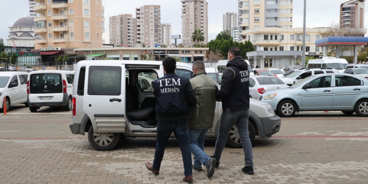 Mersin'de Terör Operasyonu: 1 Gözaltı