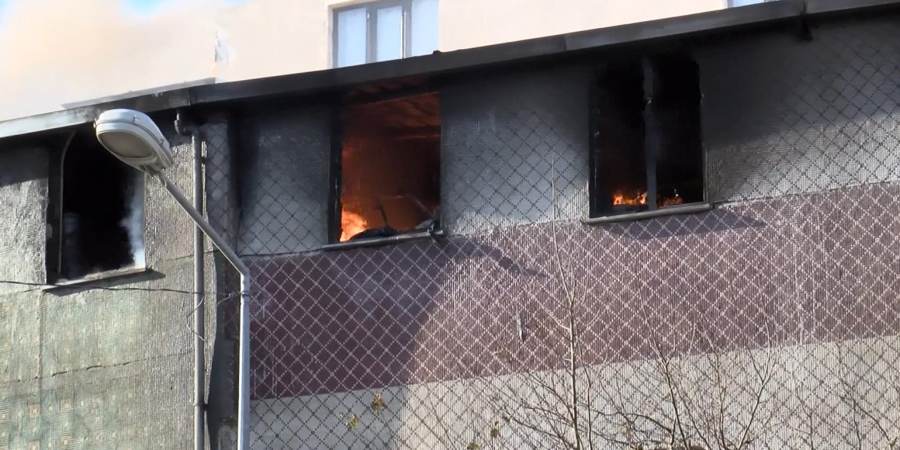 (Geniş Haber) Sultangazi'de Ayakkabı İmalathanesinde Yangın