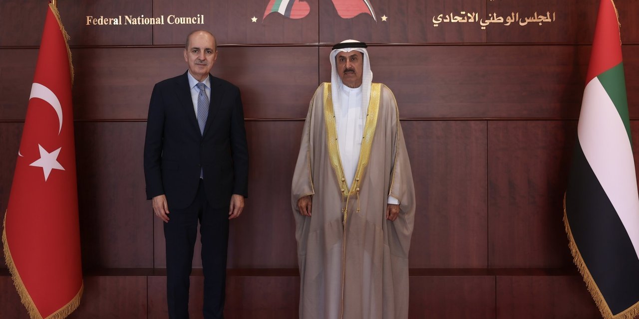 Kurtulmuş, Bae Federal Konsey Başkanı Ghobash İle Bir Araya Geldi