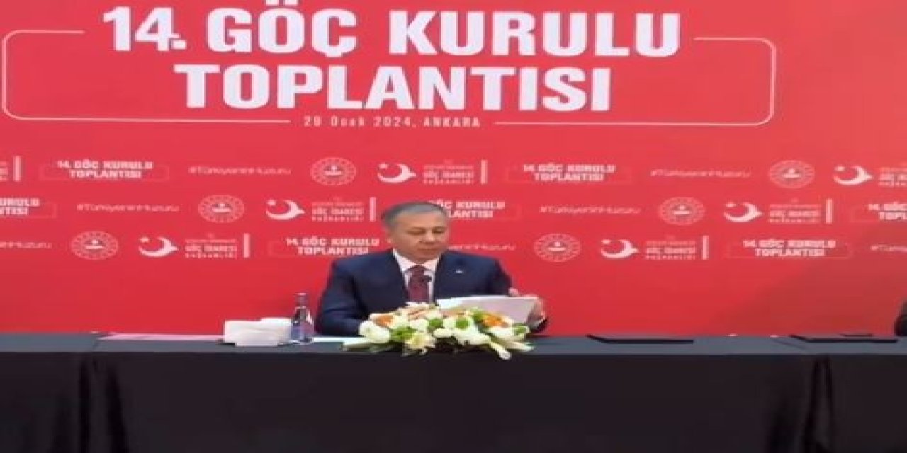 Bakan Yerlikaya: İnsan Tacirlerine Asla Fırsat Vermeyeceğiz