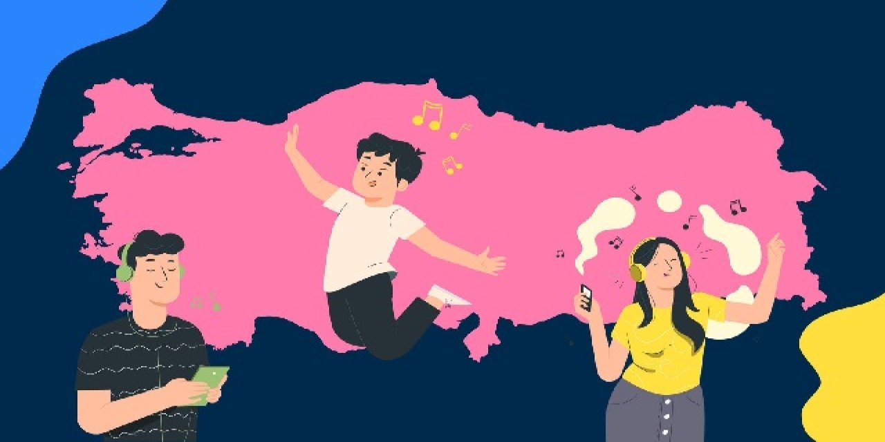 Türkiye'de En Çok İngilizce, Korece Ve İspanyolca Şarkılar Dinleniyor