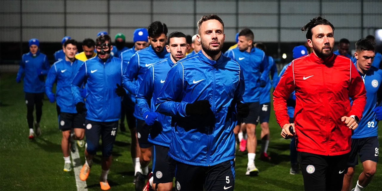 Çaykur Rizespor, Konyaspor maçının hazırlıklarına başladı