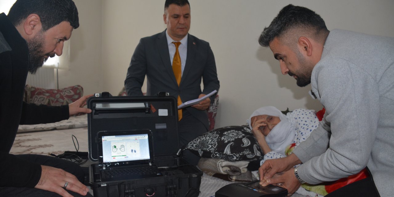 Engelli Ve Yaşlılar İçin ‘Gezici Kayıt Terminali Sistemi’