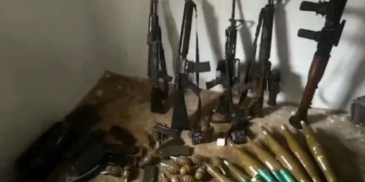 Msb: Teröristlere Ait Çok Sayıda Silah Ele Geçirildi