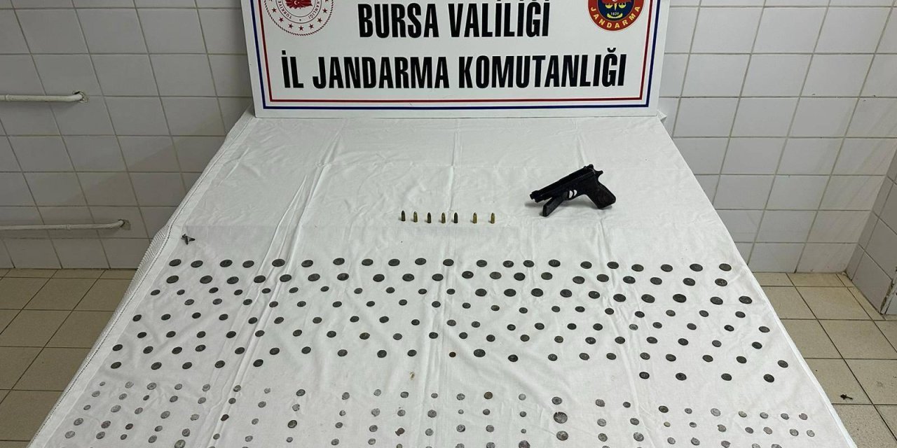Bursa'da, Tarihi Eser Kaçakçılığına 2 Gözaltı