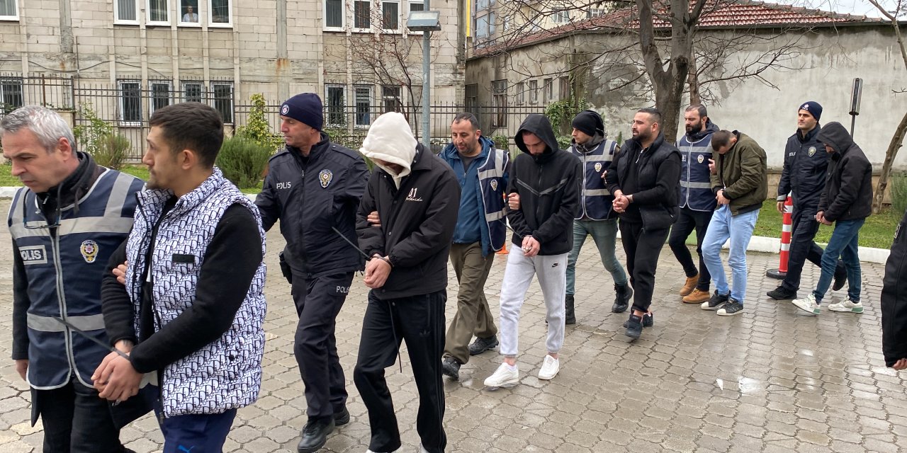 Samsun'da 'Sibergöz-21' Operasyonu Şüphelilerinden 28'i Adliyede