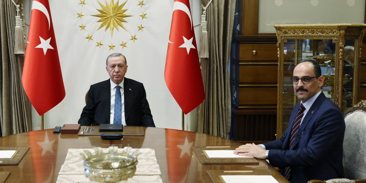 Cumhurbaşkanı Erdoğan, Mit Başkanı Kalın'ı Kabul Etti