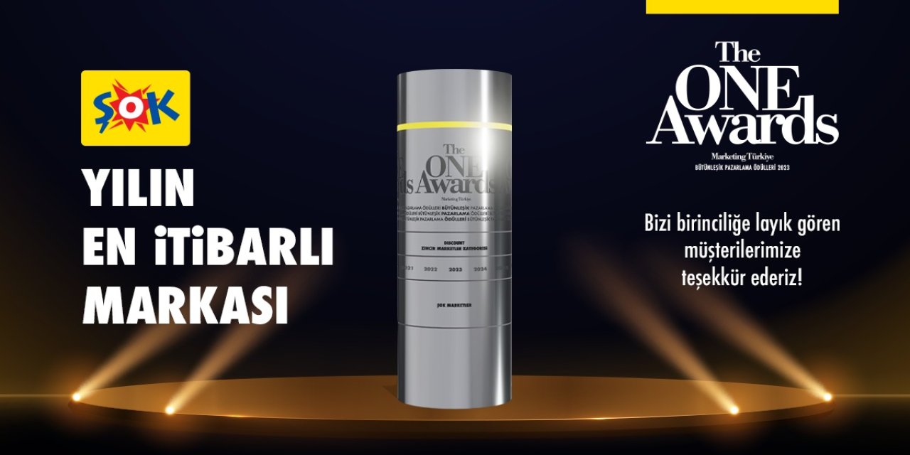 Şok Marketler’e ‘Yılın İtibarlısı’ Ödülü