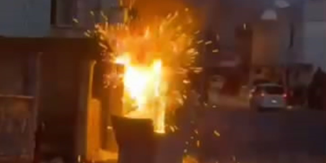 Silopi’de Elektrik Panosunda Patlamanın Ardından Yangın Çıktı