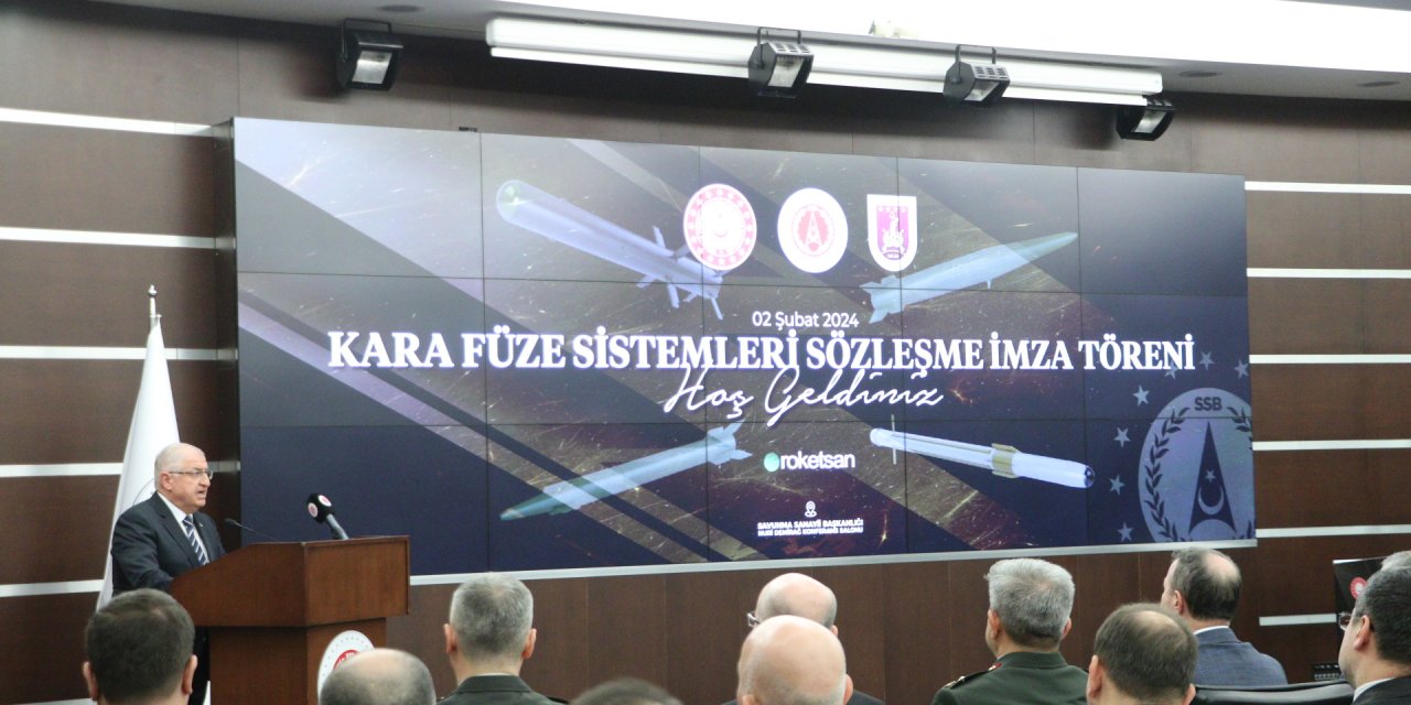 Ssb'de 4 Füze Projesinin Tedariki İçin İmzalar Atıldı