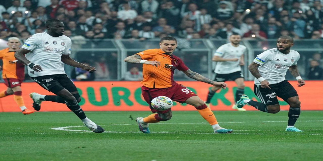Beşiktaş- Galatasaray Derbisinde 3 puan Beşiktaş'ın oldu