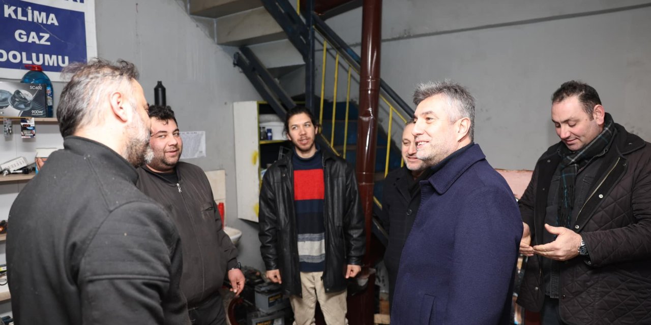 Şile Belediye Başkanı Ocaklı, Esnafla Bir Araya Geldi