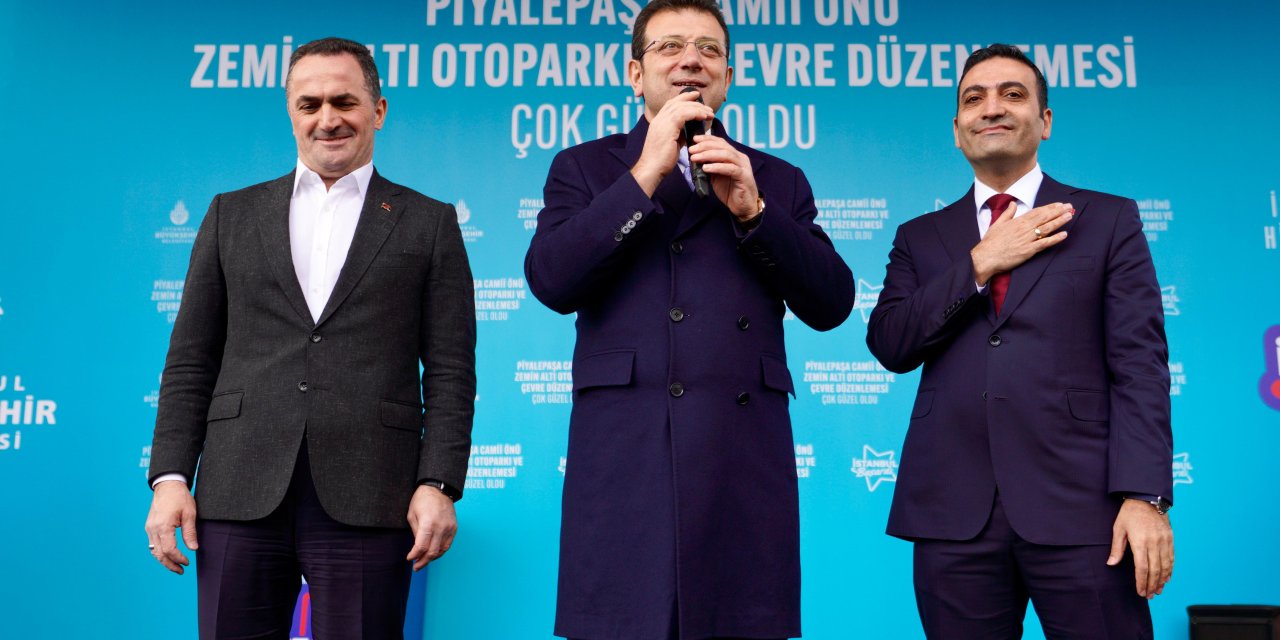 Beyoğlu'nda Ak Parti Adayı Yıldız İle Chp Adayı Güney, İmamoğlu İle Aynı Sahnede