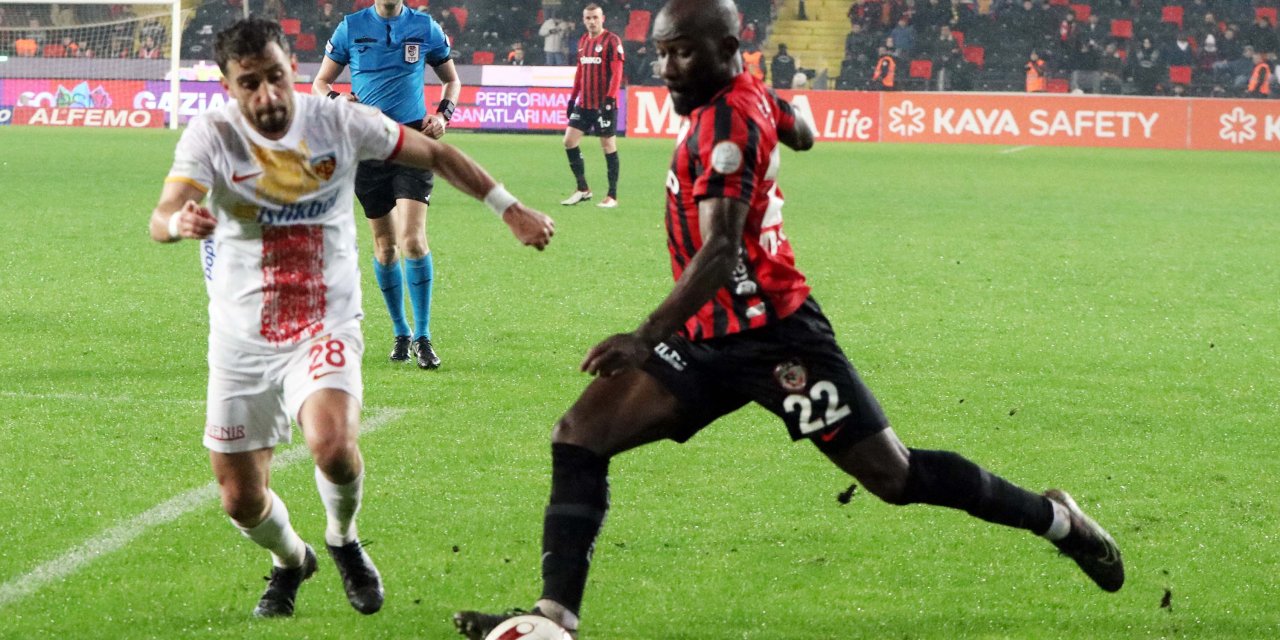 Gaziantep Fk – Kayserispor: 1-1