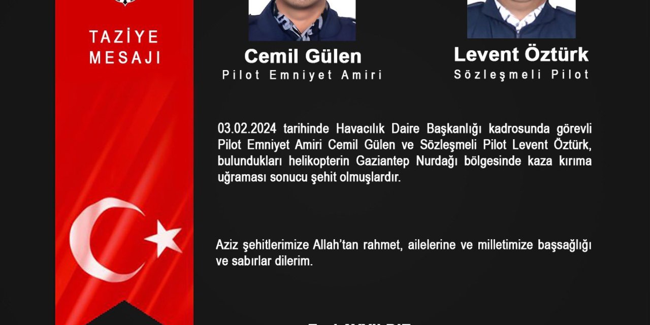 Gaziantep'te Helikopter Düştü: 2 Polis Şehit, 1 Yaralı (4)