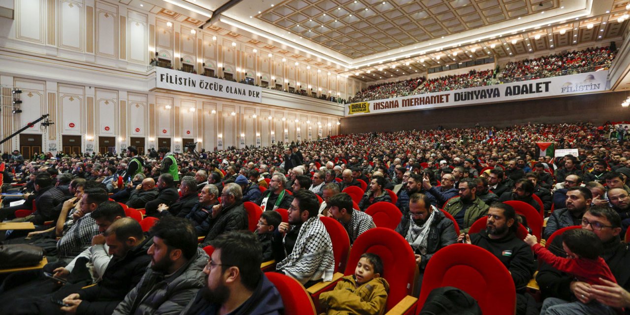 ‘Diriliş Buluşmaları’nın 9’uncusu Filistin Gündemiyle Ankara’da Düzenlendi