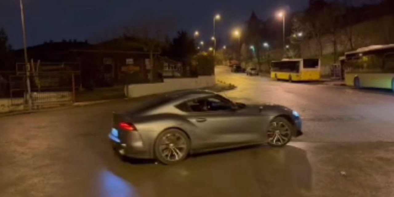 Üsküdar'da Drift Yaptığı Anları Paylaşan Sürücünün Ehliyetine Süresiz El Konuldu